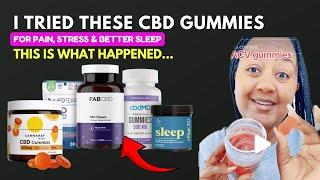 Why Are Doctors Recommending These 5 CBD Gummies for Pain, Stress & Better Sleep!