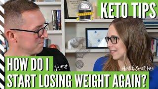 What's Your Best Advice For A Weight Loss Plateau On The Keto Diet? With Health Coach Tara & Jeremy