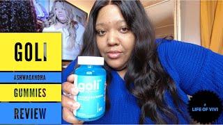 MUST SEE! NEW GOLI PRODUCT! GOLI ASHWAGANDHA GUMMIES INITIAL REVIEW + FIRST IMPRESSION