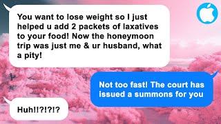 [Apple] My MIL heard I wanna lose weight for honeymoon so she trick me to taking bunch of laxatives