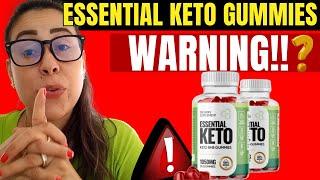 ESSENTIAL KETO GUMMIES Reviews (❌⛔️❌WARNING!❌⛔️❌)- ESSENTIAL KETO GUMMIES AUSTRALIA - KETO GUMMIES