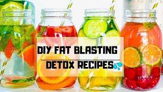 DIY DETOX BELLY FAT BURNERS !