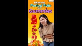 Eliminate Period Pain with Gummies!#MenstrualPainRelief #CBDGummies #NaturalRemedy #HolisticWellness