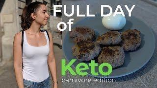 Full Day of Eating Keto For Weight Loss (Mostly Carnivore)