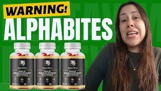 ALPHA BITES - (( WARNING! )) - AlphaBites Review - Alpha Bites Reviews - Alpha Bites Male Supplement