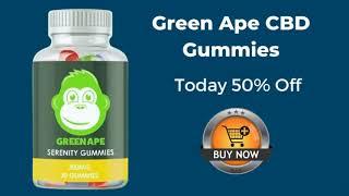 GREEN APE CBD GUMMIES ADVANCED PAIN RELIEF FORMULA