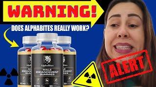 ALPHABITES REVIEW ⛔⚠️((THE REALITY!))⚠️⛔ MALE IMPROVEMENT GUMMIES - CHECK OUT ALPHA BITES ON AMAZON