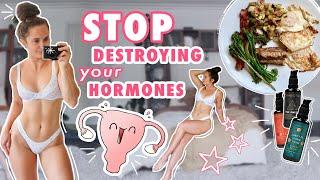 How to LOSE WEIGHT Without Causing HORMONE IMBALANCES | Lose Fat & Promote Healthy Hormones