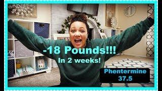 Lost 18 pounds in 2 weeks! Weight Loss Update | Phentermine