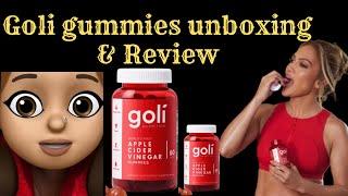 Goli gummies Review | weightloss, clearskin | Unboxing & Review | Apple cider Vinegar Gummies