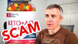 Exposing the Liberty Bites Keto + ACV Gummies Scam and Fake Reviews