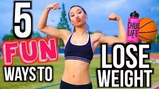 5 Ways To Lose Weight FAST! Fun Workout Routines | MyLifeAsEva