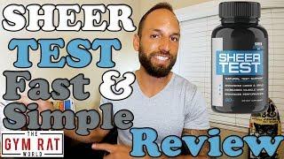 Sheer Testosterone Booster For Men  Supplement Review