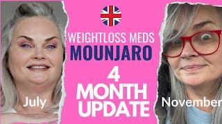 4 Month Mounjaro Weight Loss Update | GLP-1 Progress, Food Noise, Gym Struggles, & Holiday Prep