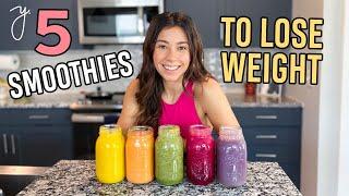 5 SMOOTHIES FOR THE WEEK TO LOSE WEIGHT! Yovana