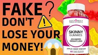 Skinny Gummies Review (ALERT) Apple Cider Vinegar Gummies Weight Loss (DON’T LOSE YOUR MONEY)