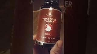 BeLive apple cider vinegar veggie capsules