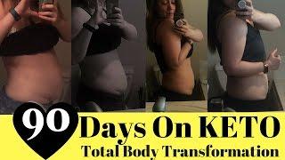 90 Days On Keto - Keto Transformation - Keto Diet Success - Keto Weight Loss Transformation