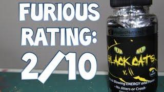 Applied Nutriceuticals Black Cats V.2 Energy / Fat Loss Supplement Review - 2/10