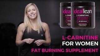 IdealLean L-Carnitine for Women - Fat Burning Supplement