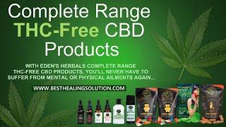 Complete Range THC-Free CBD Products | The Best CBD Gummies | THC-Free CBD Oil Tinctures