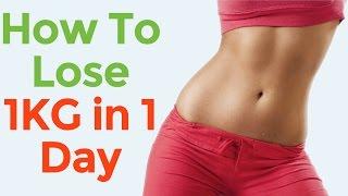 How To Lose Weight 1KG in 1 Day : Beyonce's Diet Plan to Lose Weight Fast 1KG in 1 Day