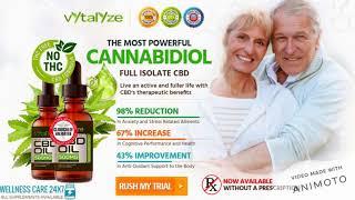 Vytalyze CBD Oil:- Reviews, Joint Pain Relief, Ingredients & Where To Buy?