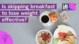 Is skipping breakfast to #loseweight effective? | An overview of the importance of #breakfast