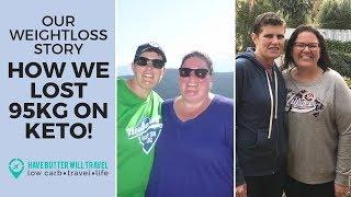 How we lost 95kgs/210lbs! | Keto works | Weightloss success story