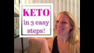 KETO FOR BEGINNERS / 3 EASY STEPS / 6 WEEK WEIGHT LOSS RESULTS