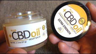 CBD Oil | Hemp Balm Ointment | Pain Management | Stress Management | PlusCDB Oil