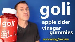 Goli Apple Cider Vinegar Gummies Review & Unboxing - What's inside? Are they worth the money?