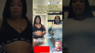 Lizzo Responds To Ozempic Allegations After Dramatic Weight Loss | Lizzo Weight Loss | Lizzo